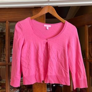 Lilly Pulitzer large cropped cardigan